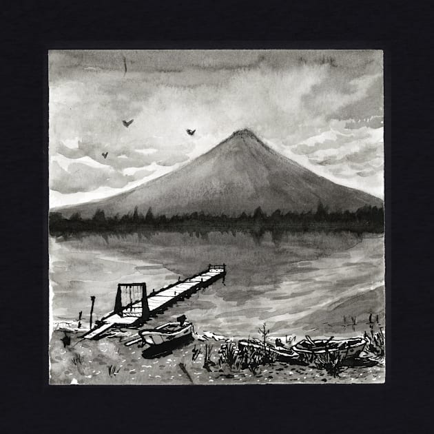 FujiSan Inktober #6 by olgaandart